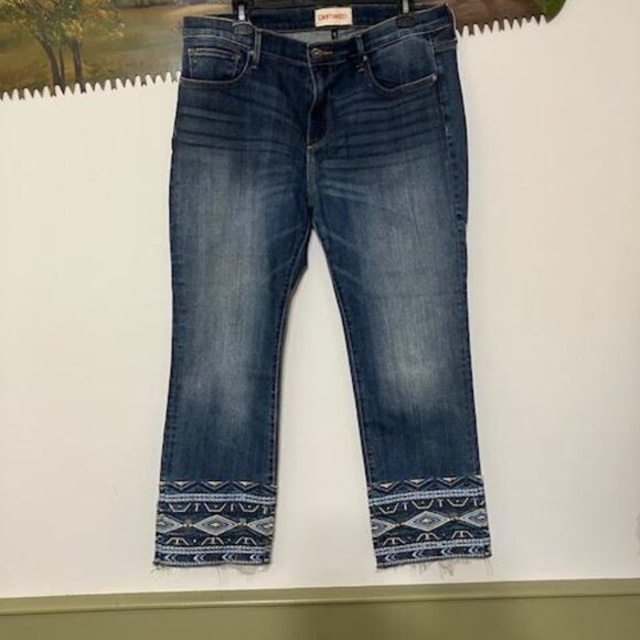 DRIFTWOOD Denim - Driftwood Colette Crop Denim Jeans Size 33